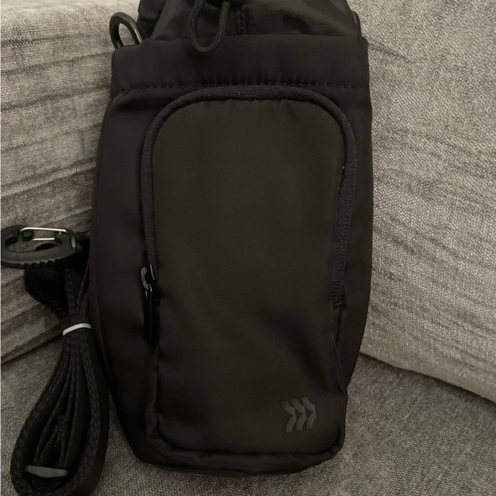 Black Crossbody Sling Bag - Unbranded